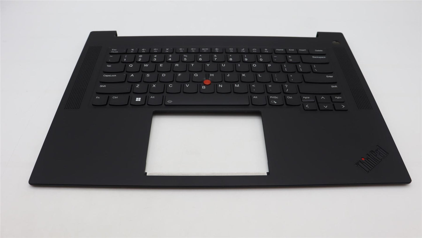 Lenovo ThinkPad P1 Gen 6 Keyboard Palmrest Top Cover US Grey Backlit 5M11L88778