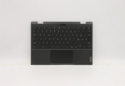 Lenovo Chromebook 300e 2nd Gen Palmrest Touchpad Cover Keyboard Black 5CB0Y57949