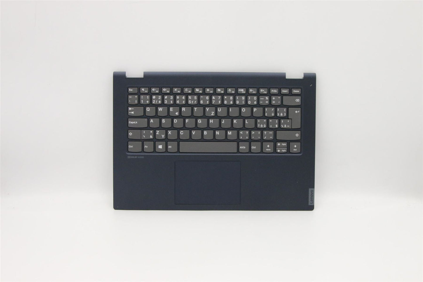 Lenovo IdeaPad C340-14IWL Keyboard Palmrest Top Cover Czech Blue 5CB0U42422