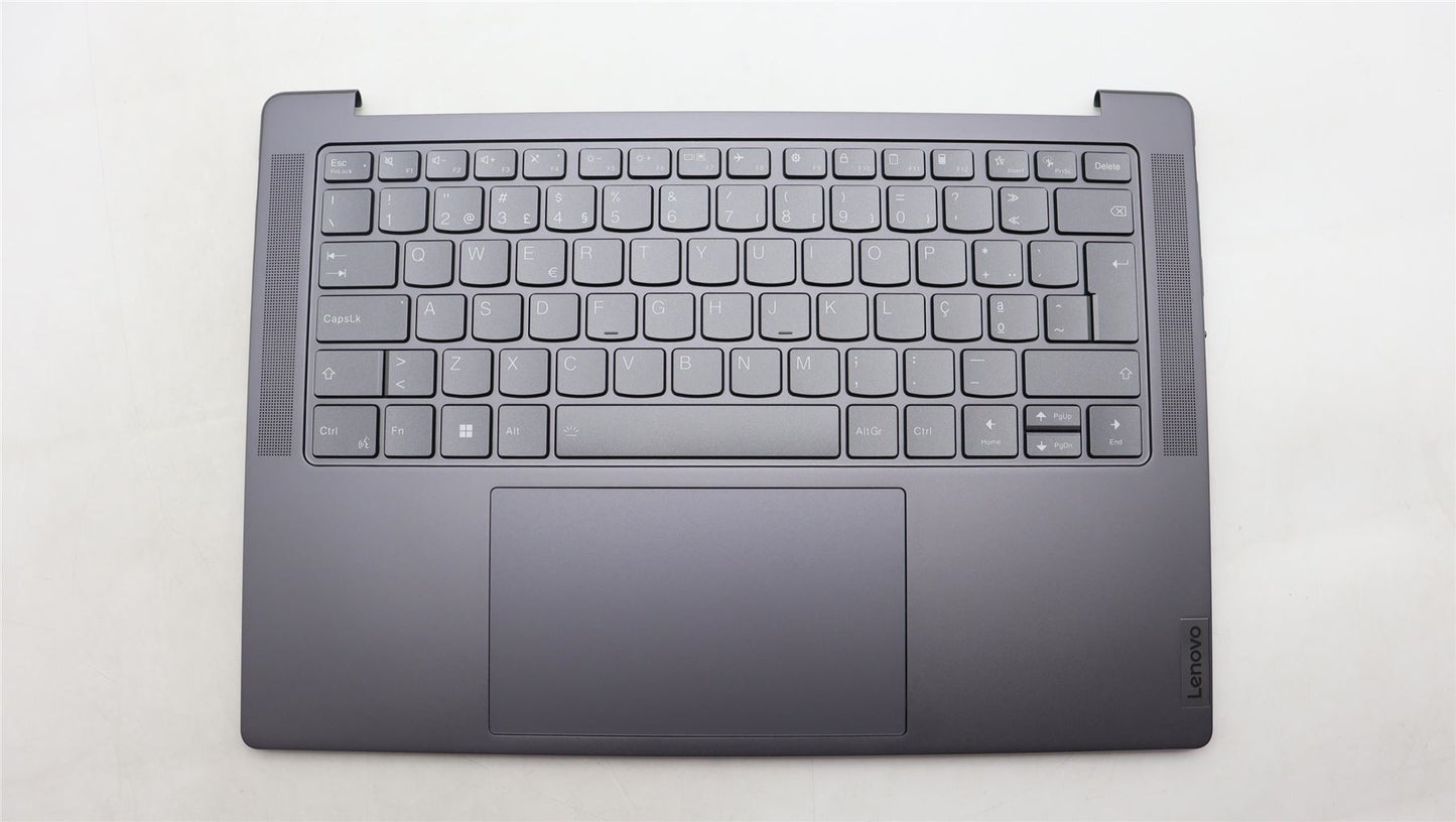 Lenovo Yoga 7 14APH8 Palmrest Cover Touchpad Keyboard Portuguese 5CB1L80307