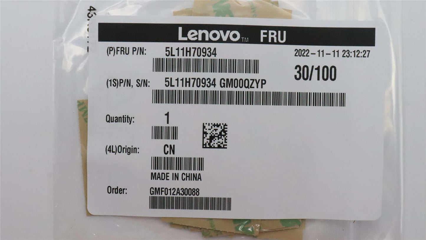 Lenovo LABEL FRU Label Kit for LIPC 5L11H70934