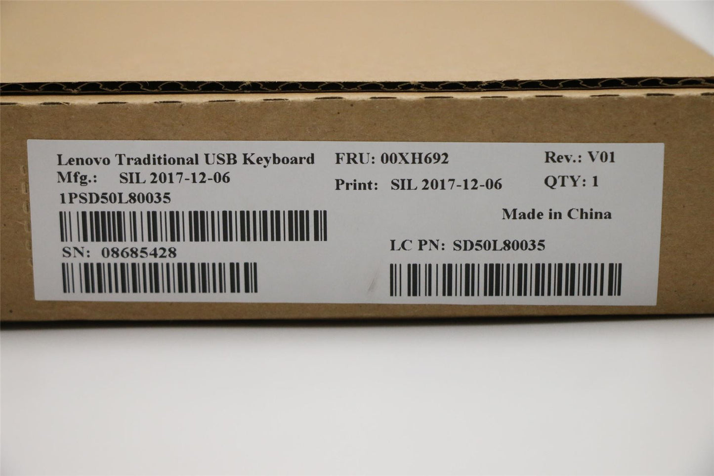 Lenovo ThinkCentre M90a Pro 3 M920z M90a 2 M90a 3 USB Wired Keyboard 00XH692