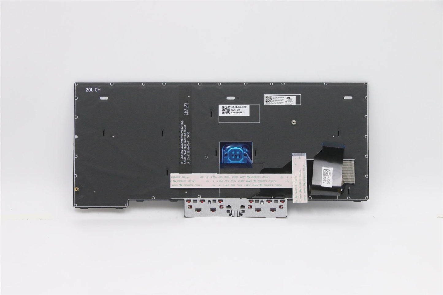 Lenovo ThinkPad L14 2 L14 Keyboard Spanish Black Backlit 5N20W67763