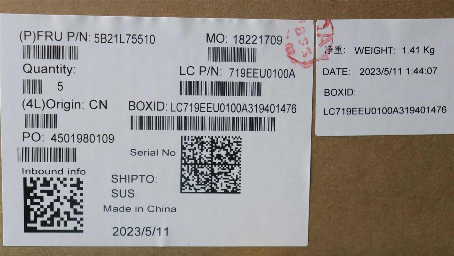 Lenovo 5B21L75510 i7-1355U  WIN nA yAB yDT
