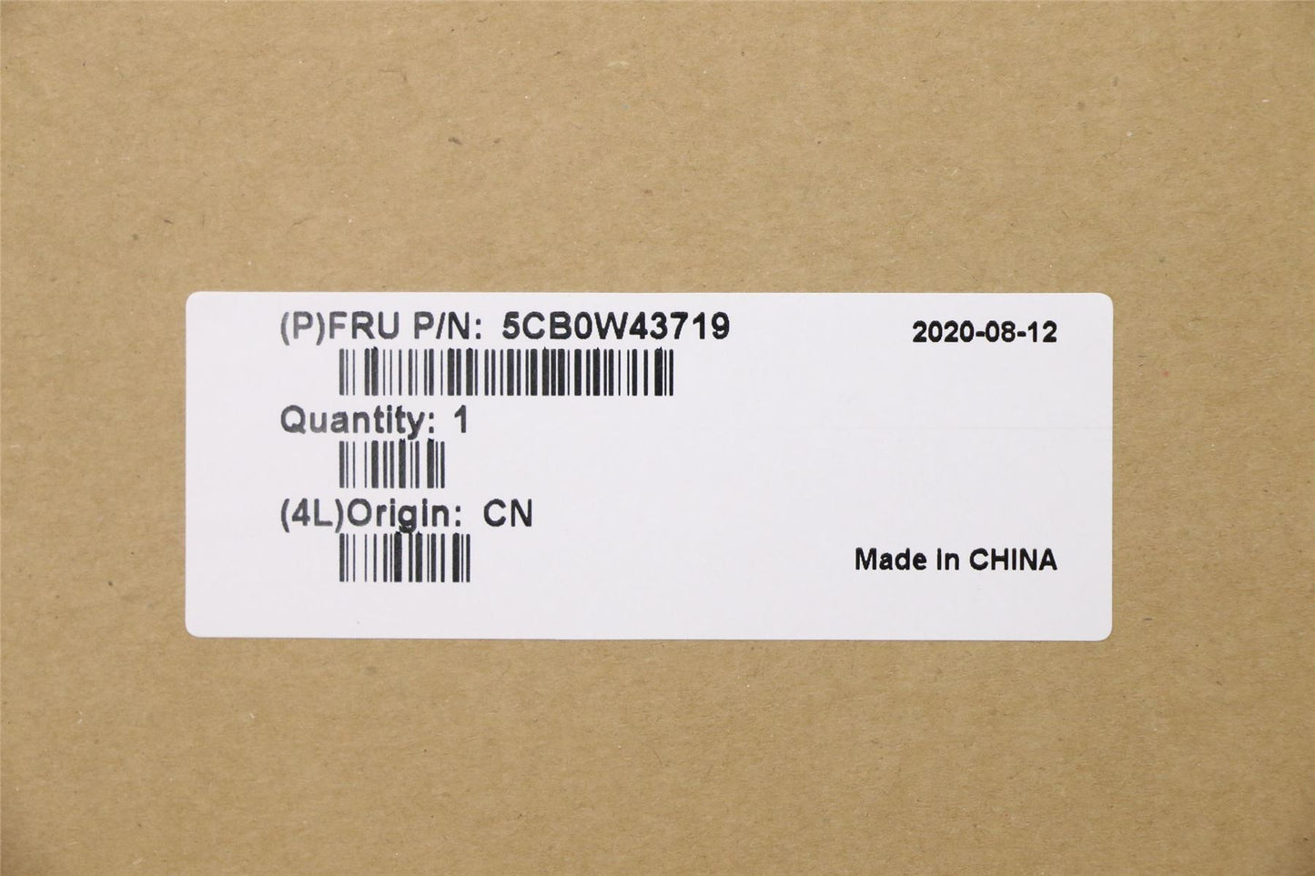 Lenovo Upper Case ASM_FR L81XA LIGSRAL 5CB0W43719