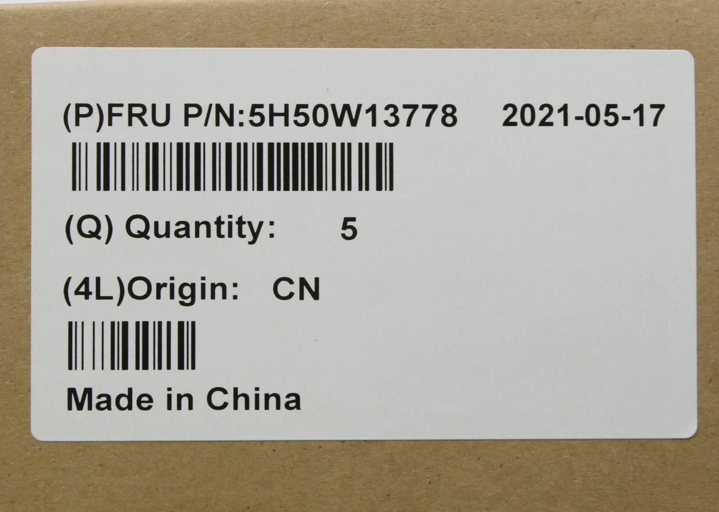 Lenovo HINGE FRU HINGE R+L 5H50W13778