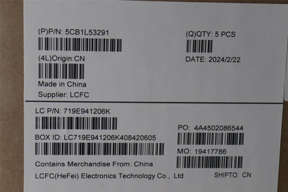 Lenovo Upper Case ASM_GER L82X8 NFP BL AG 5CB1L53291