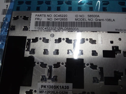 Lenovo E531/E540, LAS, CHY Latin American Spanish Keyboard 04Y2655