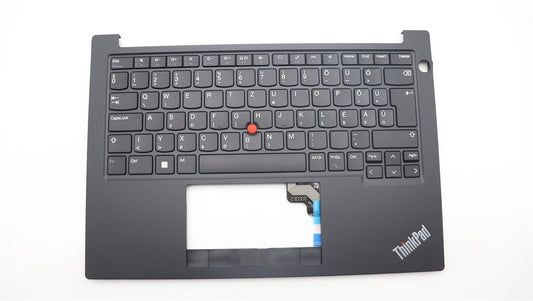 Lenovo ThinkPad E14 Gen 5 Palmrest Cover Keyboard Hungarian Black 5M11L92267