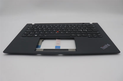 Lenovo ThinkPad T14s Gen 2 Keyboard Palmrest Top Cover Nordic Black 5M11F24624