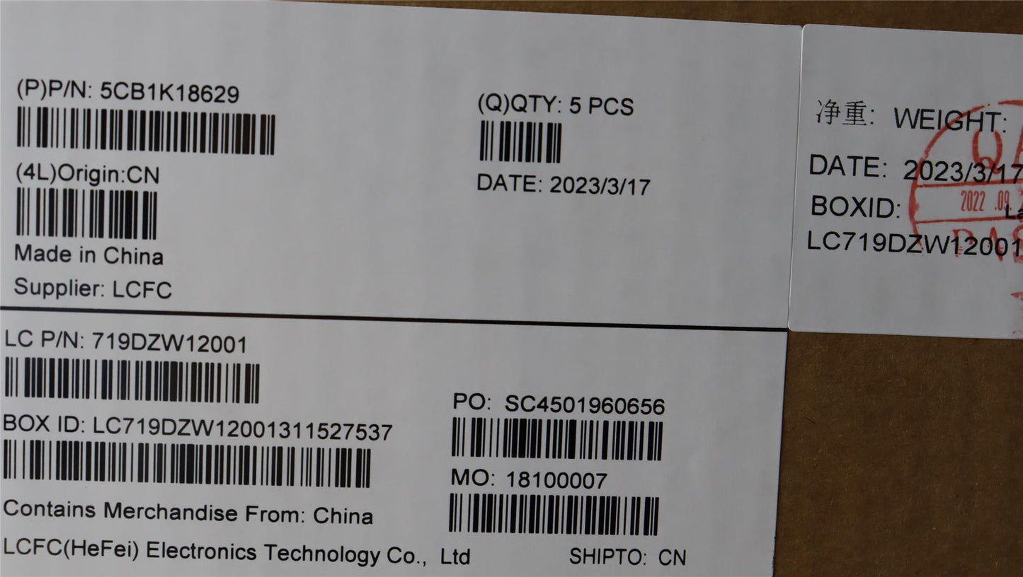 Lenovo Cover L 82XB Lower case AB 6W 5CB1K18629
