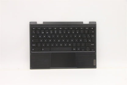 Lenovo 300e 2nd Gen Palmrest Cover Touchpad Keyboard Spanish Black 5CB0Y57970