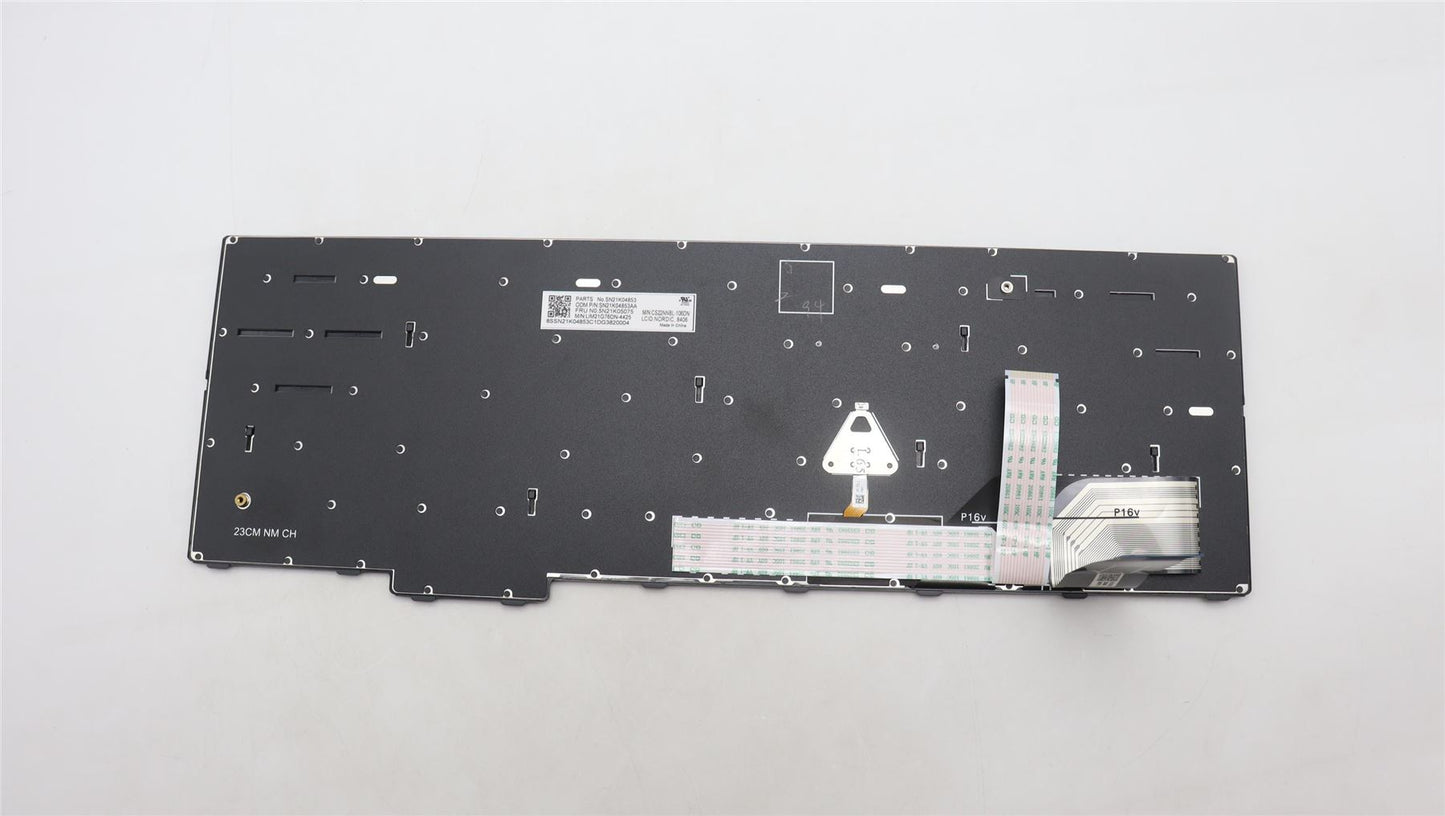 Lenovo ThinkPad T16 Gen 2 P16s Gen 2 L15 Gen 4 s L15 Gen 4 Keyboard 5N21K05223