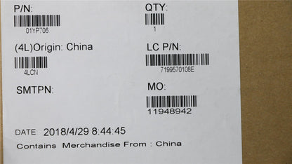Lenovo ThinkPad E580 L580 P52 P72 T590 P53s E590 L590 Keyboard Black 01YP626