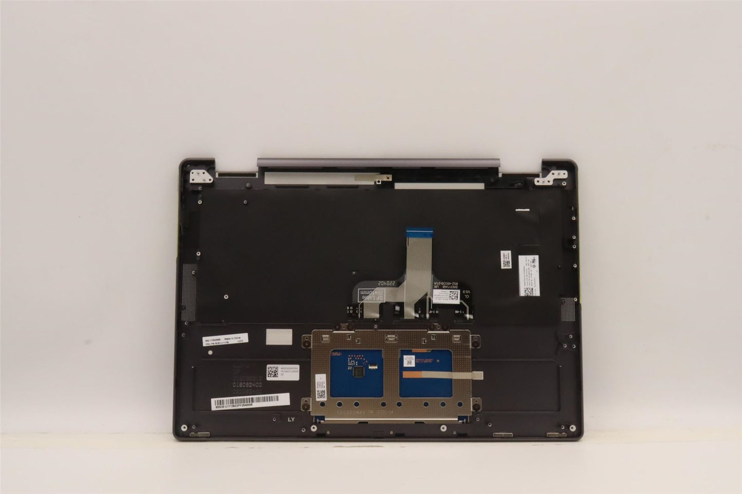 Lenovo Yoga 7 14ARB7 Palmrest Cover Touchpad Keyboard UK Slate Grey 5CB1J11138