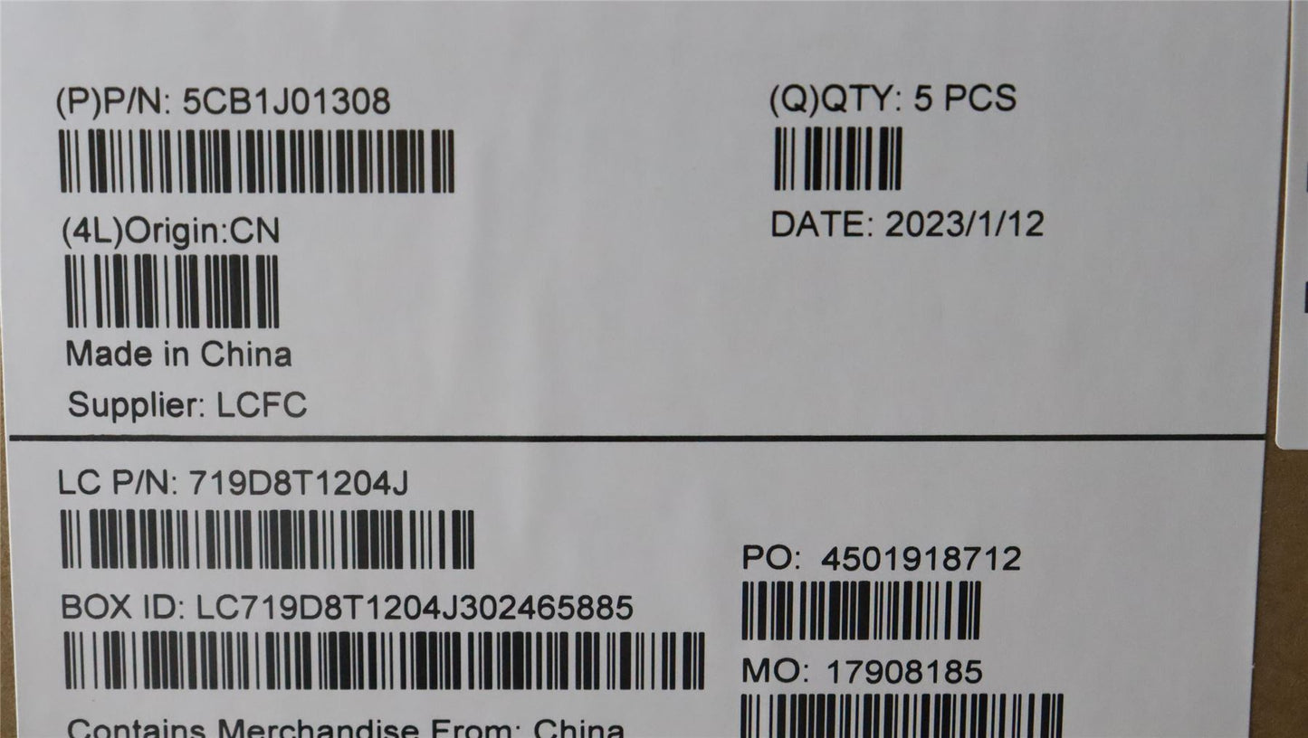 Lenovo Upper Case ASM_GERL82SFNF_AB_NB_PC 5CB1J01308