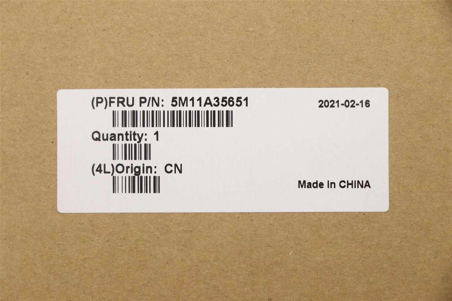 Lenovo ThinkPad E15 2 Tastatur-Handballenauflage, obere Abdeckung, US-Schwarz, 5M11A35651
