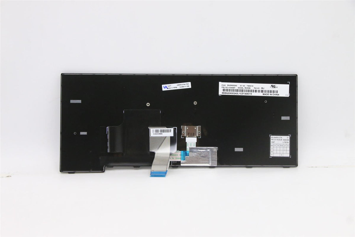Genuine Lenovo ThinkPad E470 Keyboard Bulgarian Black 01AX007 01AX087 01AX047