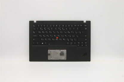 Lenovo Carbon X1 7th Keyboard Palmrest Top Cover Russain Black 5M10W85936