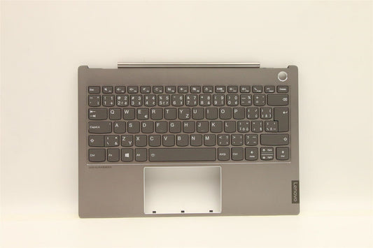 Lenovo ThinkBook 13s-IML Keyboard Palmrest Top Cover Czech Slovakian 5CB0W44296