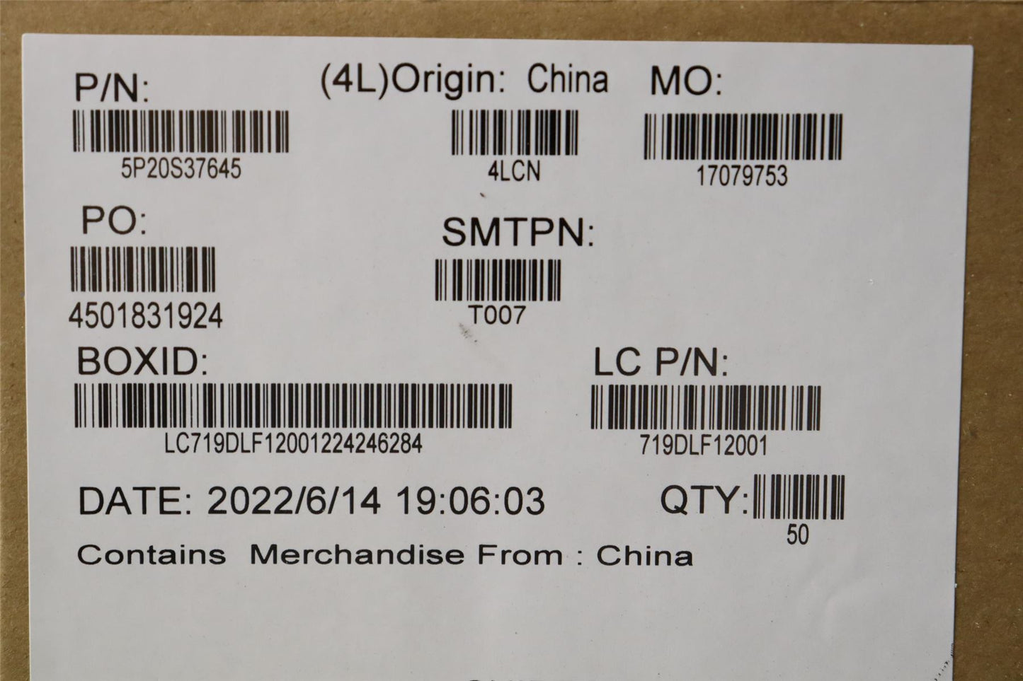 Lenovo Thermalpad L21EJ for SSD 5P20S37645