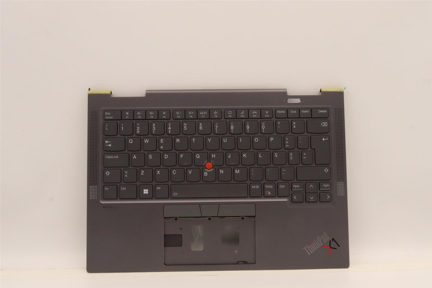 Lenovo Yoga X1 7th Palmrest Touchpad Cover Keyboard Portuguese Grey 5M11H45742