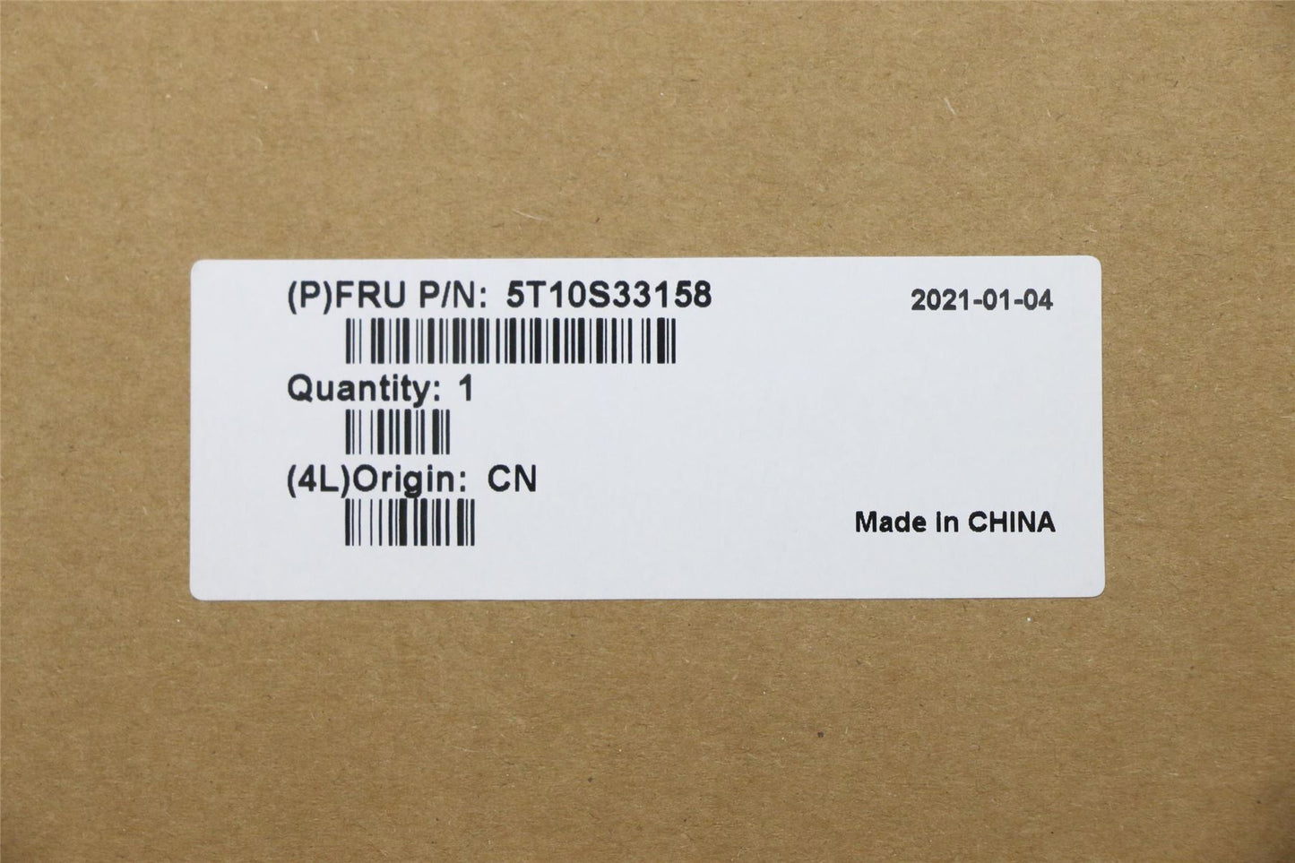 Lenovo 5T10S33158 TAPE Removable tape L 20V3