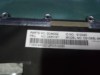 Genuine Lenovo ThinkPad X240 X250 Keyboard Nordic Black Backlit 04X0197 04X0235
