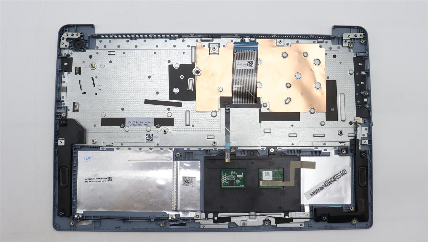 Lenovo Upper Case ASM_NORDIC L82RKNFPMBBL 5CB1H78345