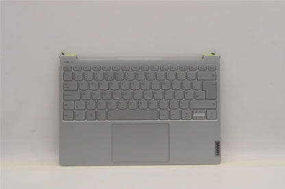 Lenovo Yoga 7 13IAP7 Palmrest Cover Touchpad Keyboard UK Cloud Grey 5CB1J31377