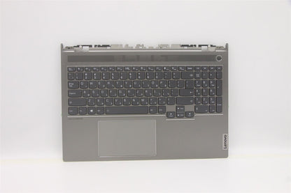 Lenovo ThinkBook 16p G2 ACH Palmrest Cover Touchpad Keyboard Hebrew 5CB1D04543