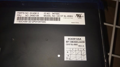 Lenovo CS13T, BG, CHY, Backlit Bulgarian Keyboard 04X0108