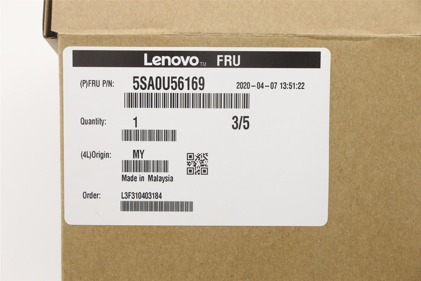Lenovo ThinkStation P520 P520c CPU Processor 5SA0U56169