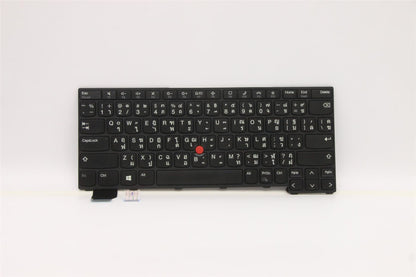 Lenovo ThinkPad X13 Gen 2 Keyboard Thai Black 5N21A21948