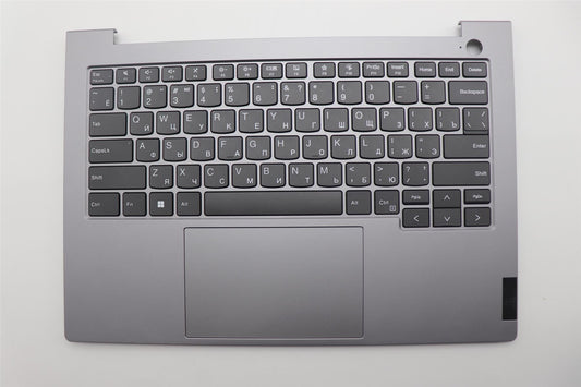 Lenovo ThinkBook 14 G6 IRL Palmrest Cover Touchpad Keyboard Russian 5CB1P01349