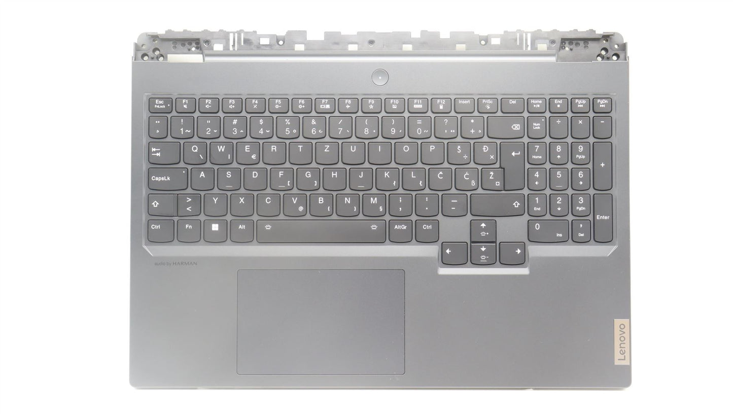 Lenovo Legion 7 16IRX8H Palmrest Cover Touchpad Keyboard Slovenian 5CB1L09919