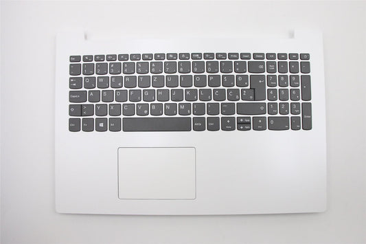 Lenovo IdeaPad 330-15ARR Keyboard Palmrest Top Cover Slovenian White 5CB0R26516