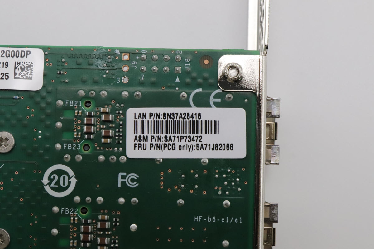 Lenovo ASM E810-DA2 10/25GbE 25GbE 5G Intel Board 5A71J82066