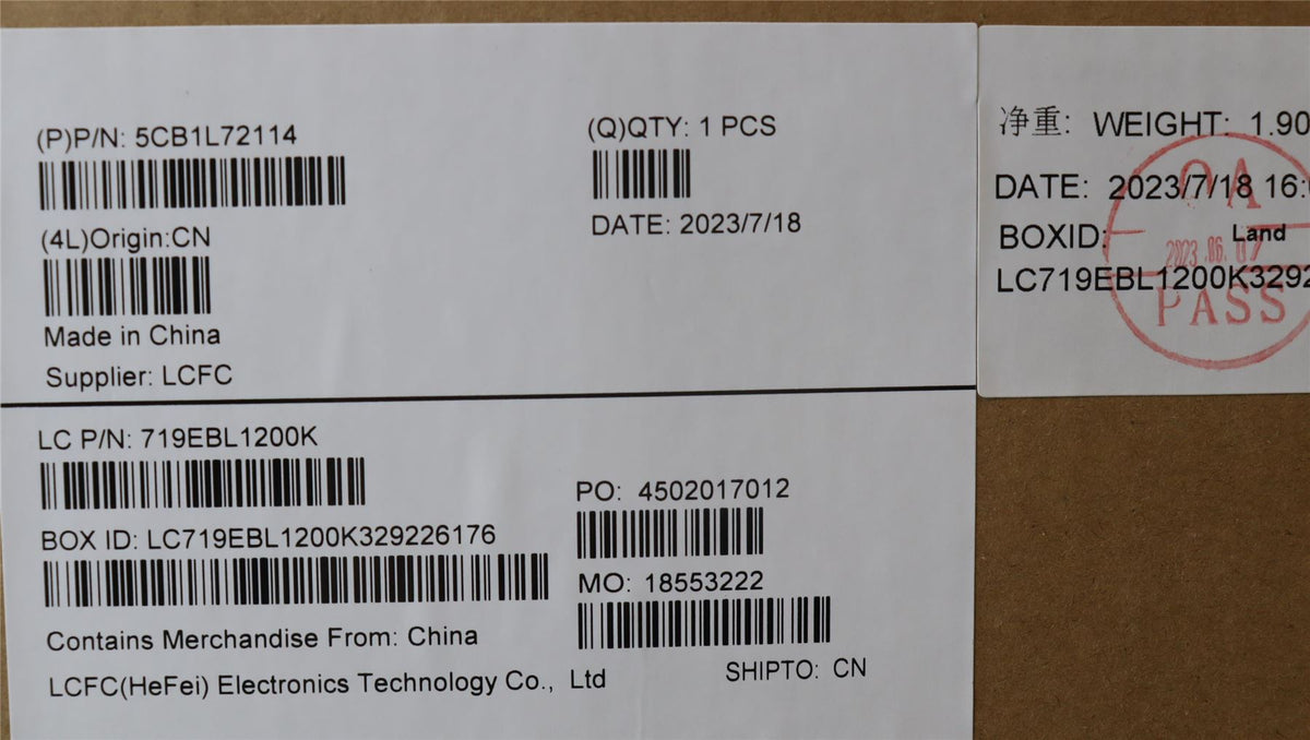 Lenovo COVER L82YQ Assy TC Traditional Chinese Keyboard 5CB1L72114