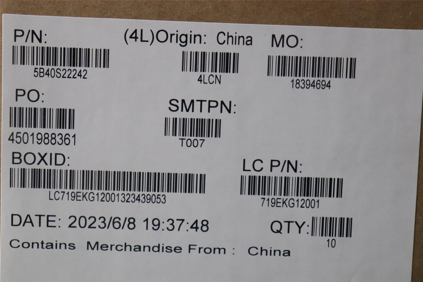 Lenovo Bracket L 21JJ EDP 5B40S22242