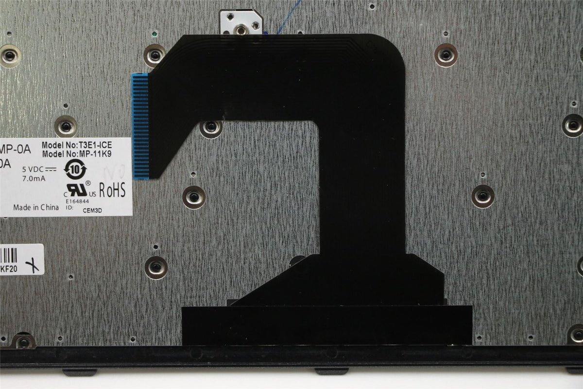 Lenovo T3E1-CCY-ILD-BlackKeySilverF-KBD Keyboard 25213434