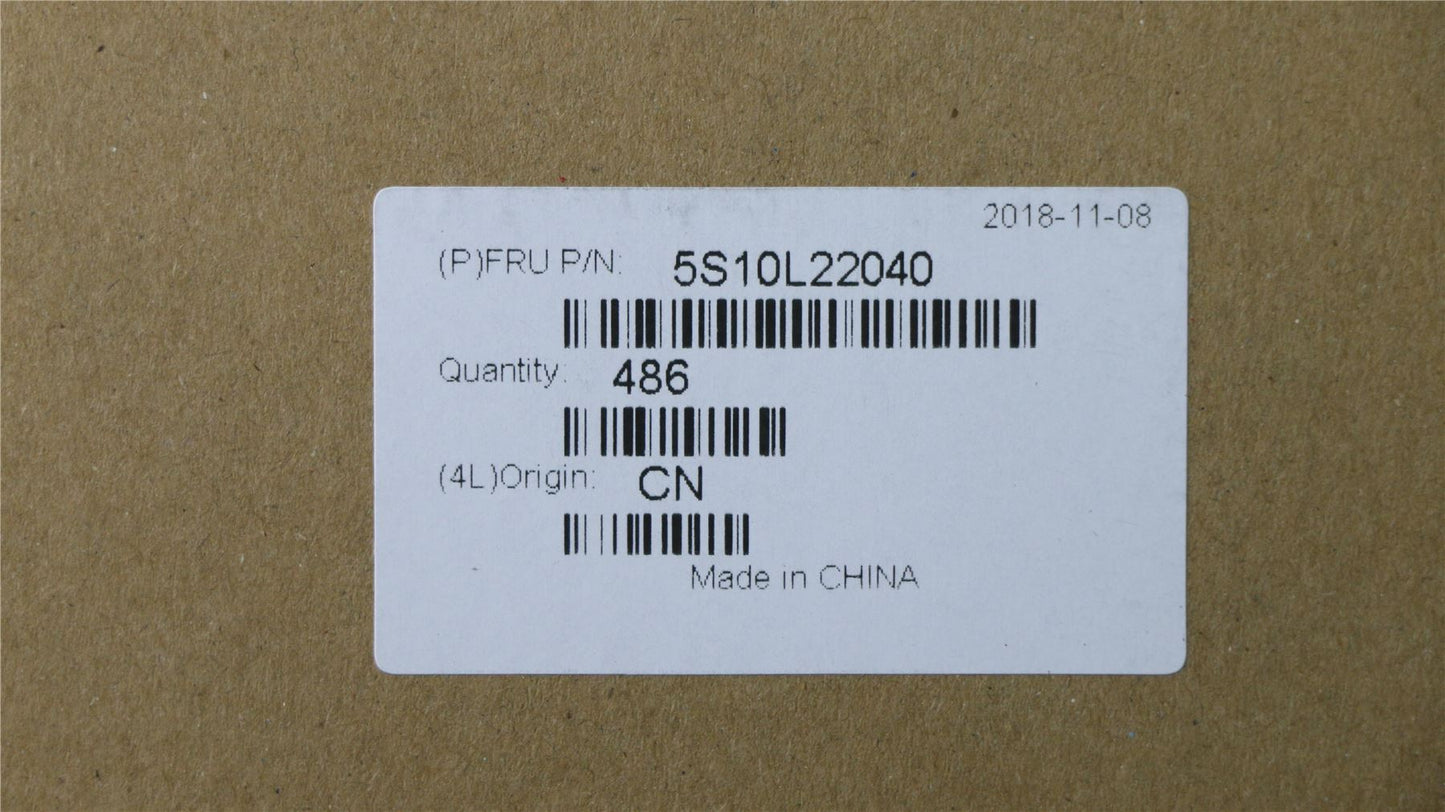 Lenovo 5S10L22040 SCREW Screw L 80Q1 2.0D 3+3L K 6.0D 0.7T