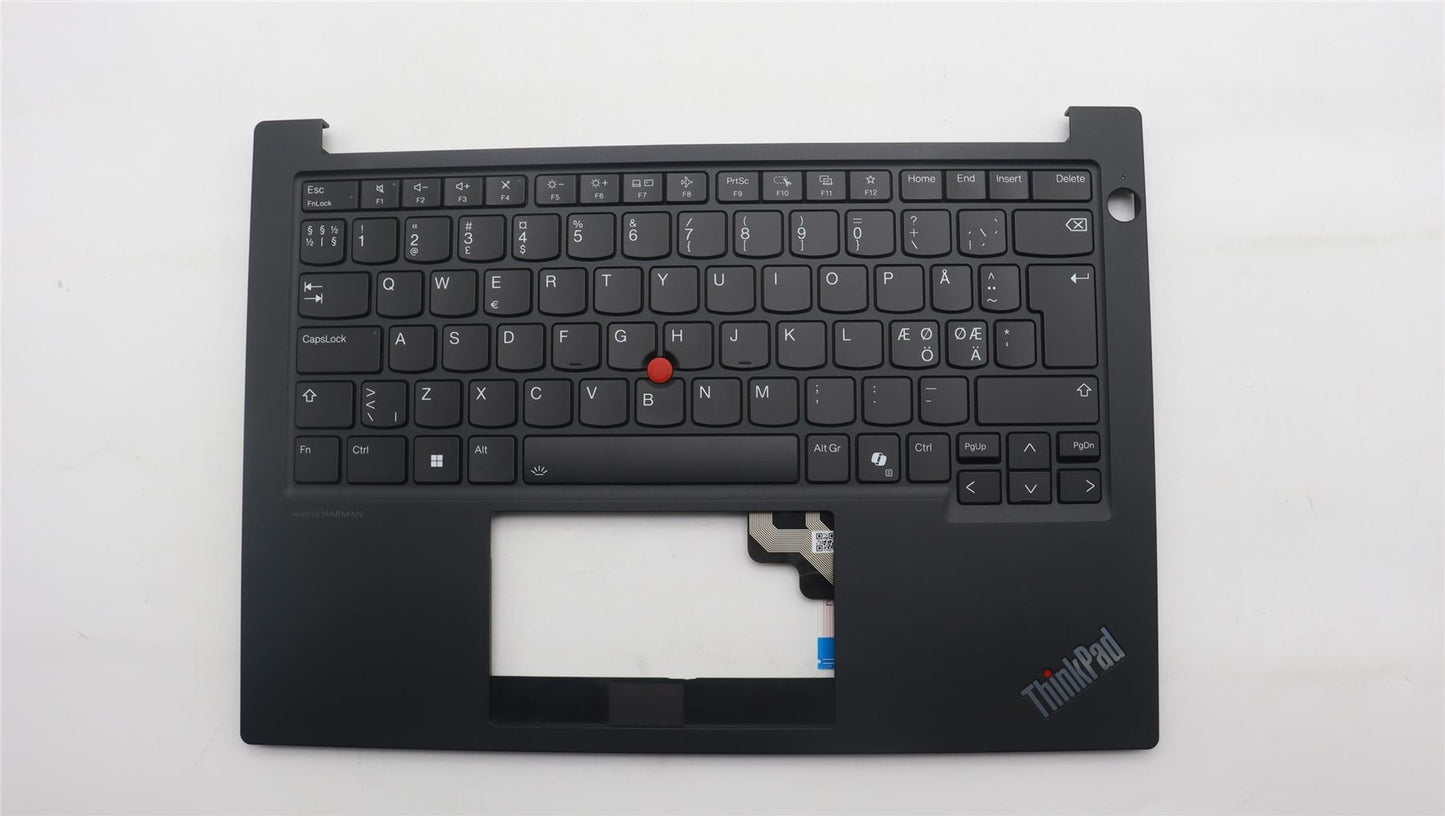 Lenovo MECH_ASM FRU KB NORDIC BL(TRI)UK Bk 5M11N94228