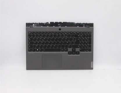 Lenovo 5P 15IMH05 5P 15ARH05H Palmrest Cover Touchpad Keyboard Grey 5CB0Y99294