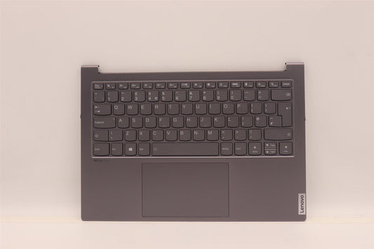 Lenovo Yoga 7 14IAP7 Palmrest Cover Touchpad Keyboard UK Black 5CB1H70861