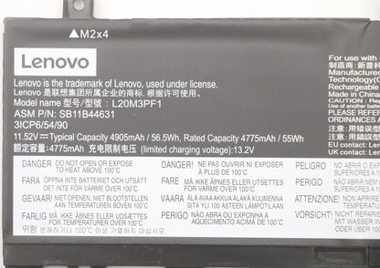 Lenovo Pro 5 Pro-14ACN6 5 Pro-14ITL6 5 Pro 14IAP7 Battery 5B11B44626