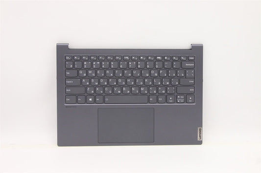Lenovo Yoga 7 14ACH5 D Palmrest Cover Touchpad Keyboard Russian 5CB1D66021