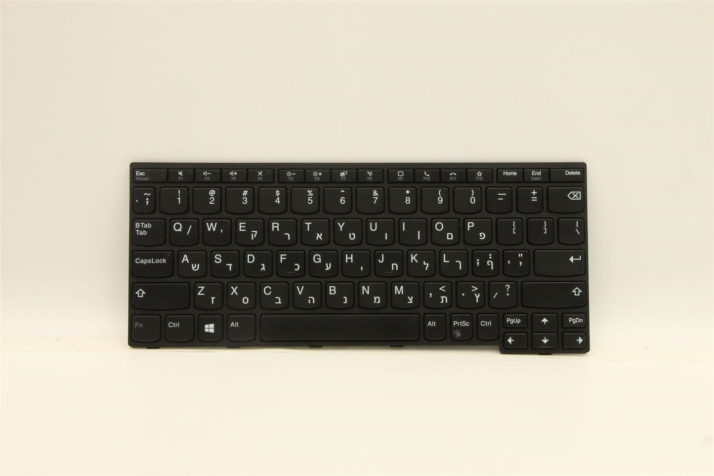 Lenovo Yoga 11e Gen 6 Keyboard Hebrew Black 5N20W41845