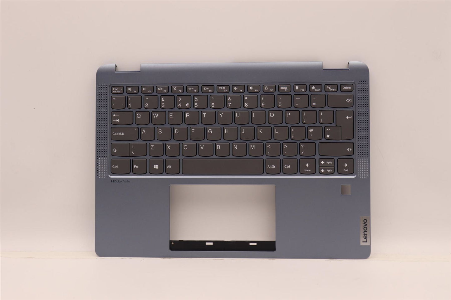 Lenovo IdeaPad 5 14ALC7 Keyboard Palmrest Top Cover UK Blue 5CB1H72383