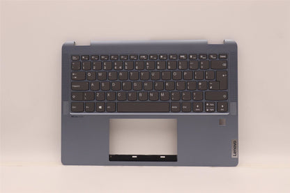 Lenovo IdeaPad 5 14ALC7 Keyboard Palmrest Top Cover UK Blue 5CB1H72383